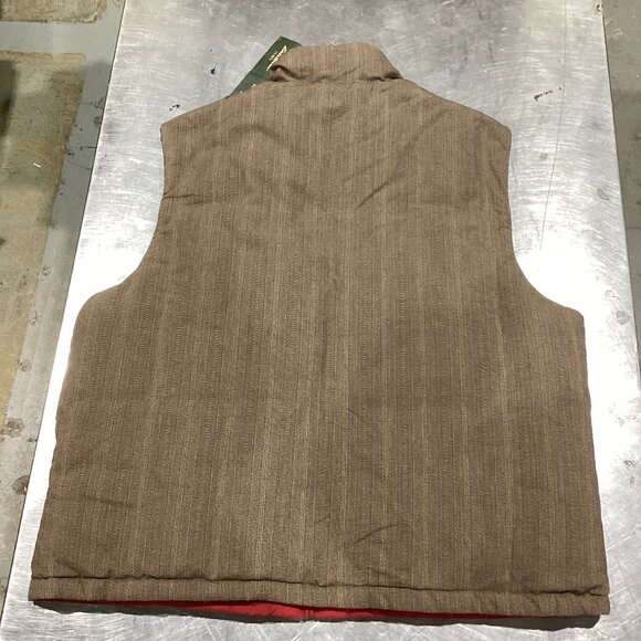 New Eddie Bauer Goose Down Reversible Vest - Picture 8 of 8